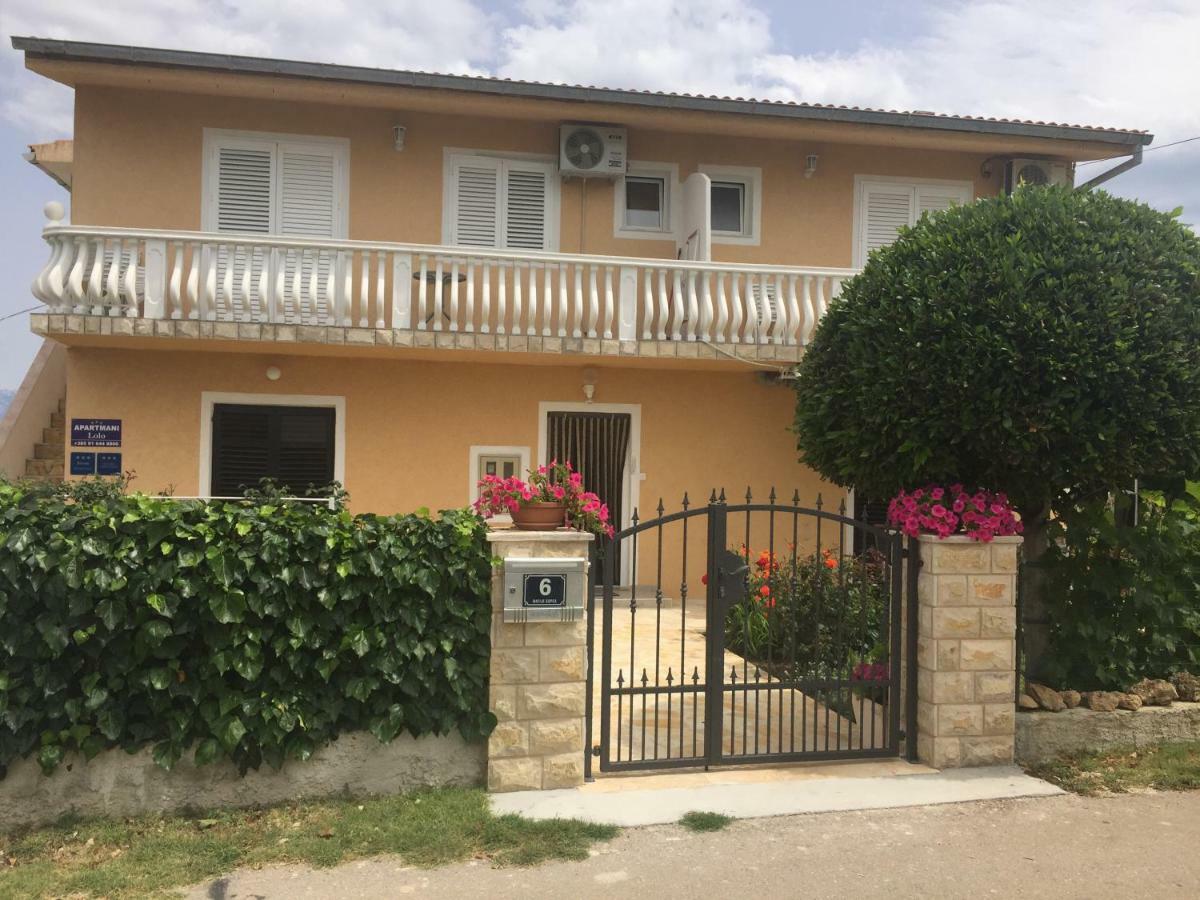 Apartments Lolo Привлака Екстер'єр фото